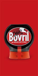 Bovril Extract Beef and Yeast extract, original beef hot drink, high in protein to warm you up 