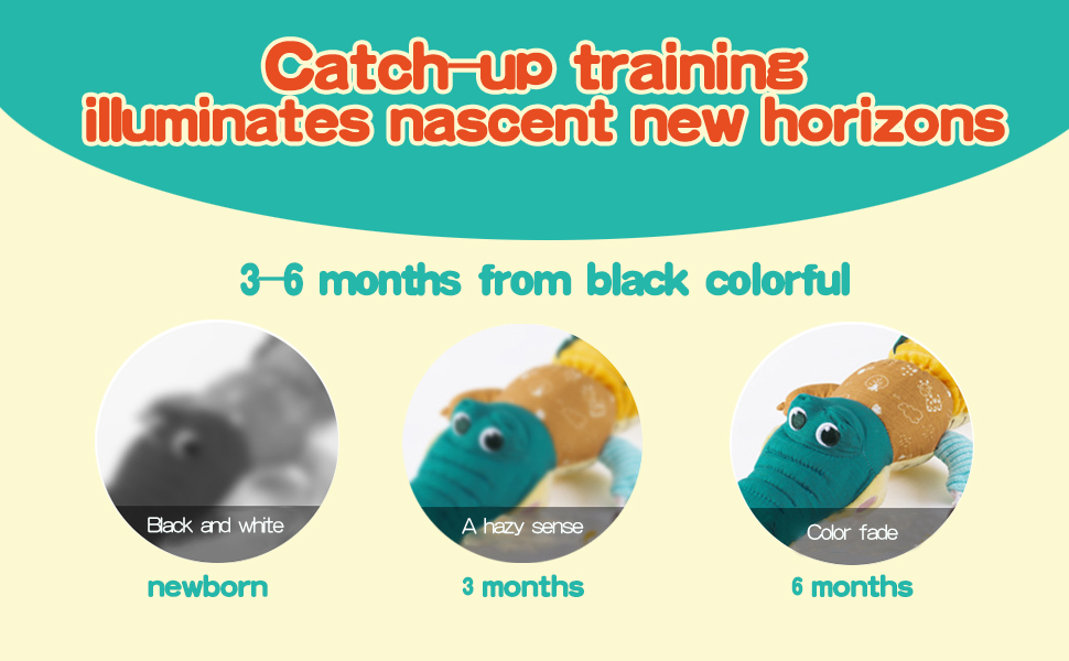 DMG Musical Crocodile Baby Toys, Activity Soft Toys with Multi-Sensory Crinkle, with Rattle, Ruler &Multi-Textures, Baby Teething Toys, Cute Stuffed Animal Tummy Time Toys for Newborn 0 3 6 12 Months 33 7