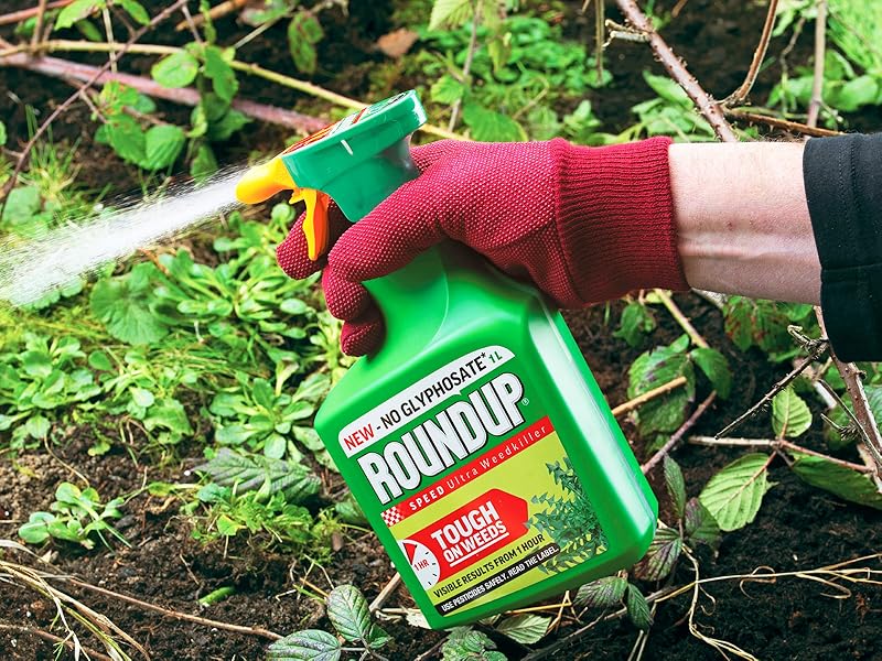Roundup Speed Ultra Weed Killer, Glyphosate Free, Spray, 1 Litre