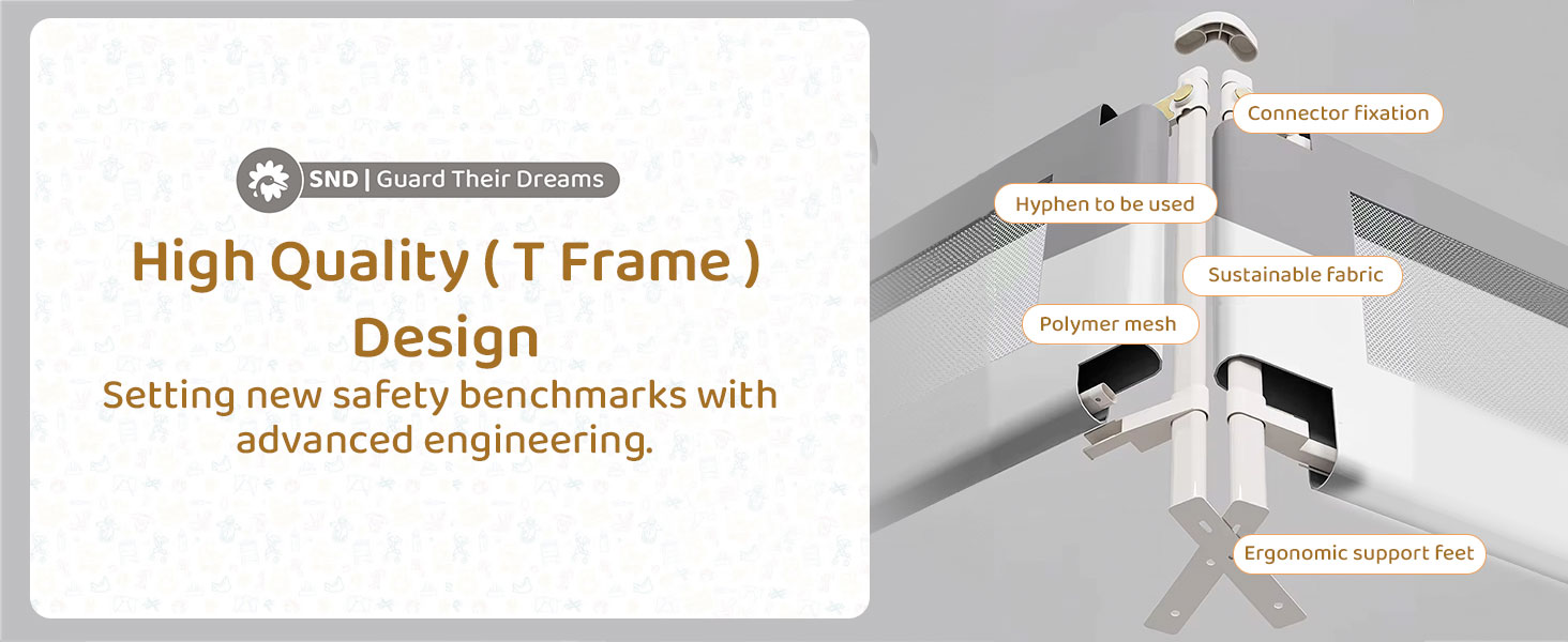 portable baby bed guard