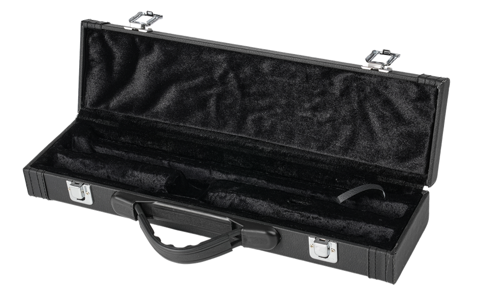GEKMOR Flute Case, PU Leather Flute Hard Case for C 16 Hole
