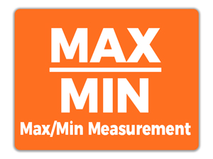 Max/Min Measurement