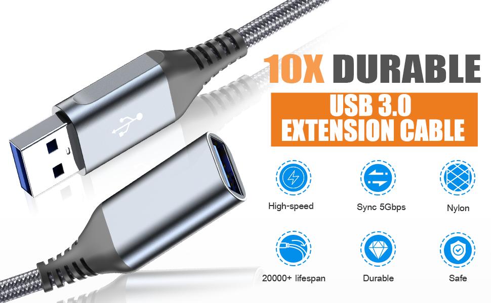 USB 延長ケーブル 1m YDC-U30F(K) BLUEVALUE USB 延長ケーブル 1m YDC-U30F(K) BLUEVALUE | USBケーブル