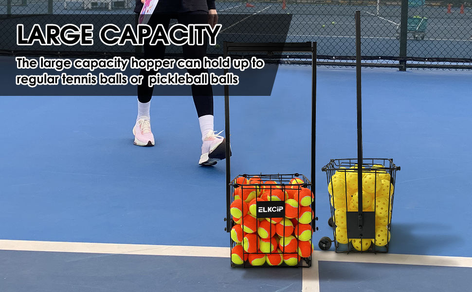 Portable Pickleball & Tennis Ball Collector Easily Pick