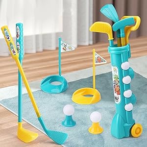 Amazon.co.jp: Icejoy ゴルフ おもちゃ 子供 ゴルフクラブ玩具