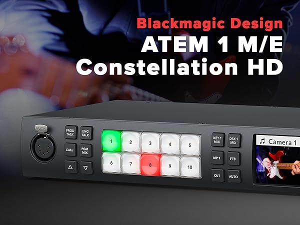 Blackmagic ATEM 1 M/E Constellation HD美品 Amazon.com : Blackmagic Design ATEM 1 M/E Constellation HD