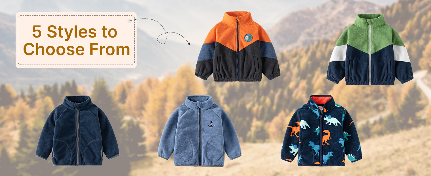 Toddler Full Zip Coat