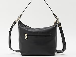 russet バッグ　ブラック ソフトレザー　シンプルショルダーバッグ russet｜◇シリーズ累計販売点数2万点超◇【名品】ソフトレザー