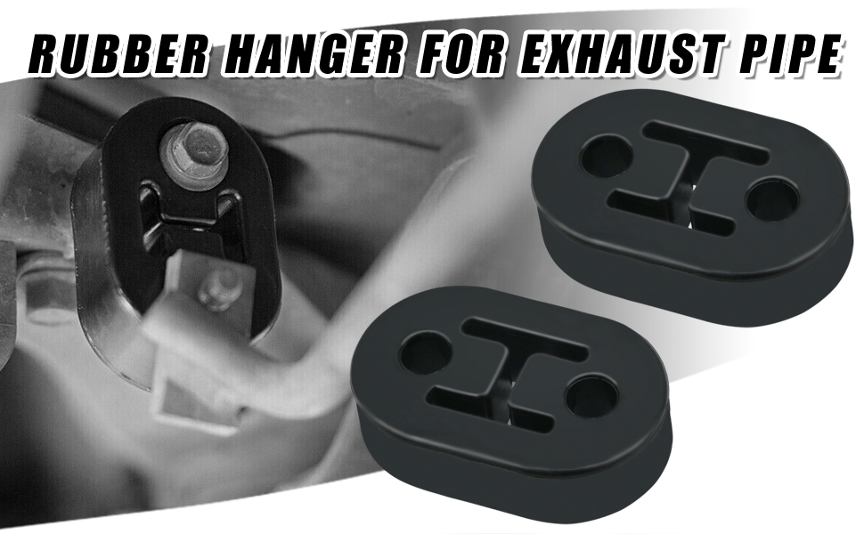 Exhaust Rubber Hanger,Universal Exhaust Insulator Muffler