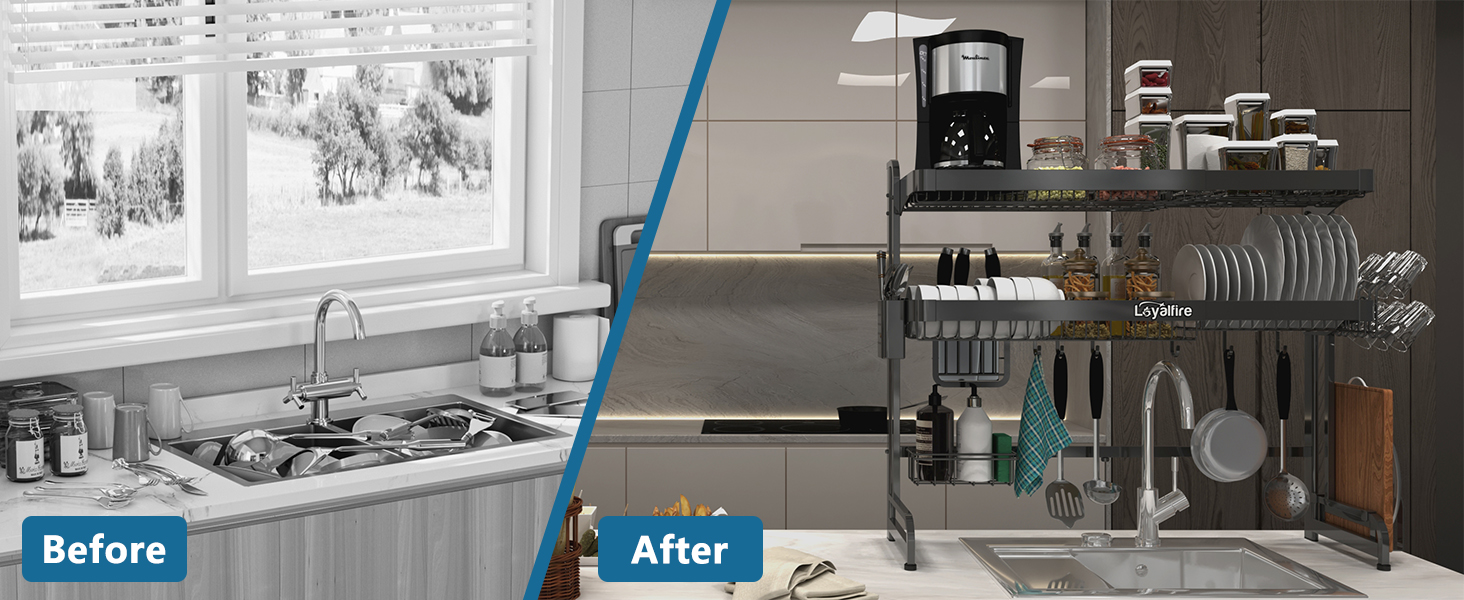 Over Sink Dish Rack