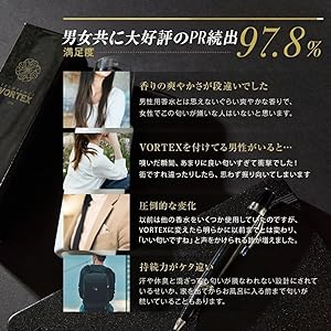 Amazon | 【香りのオーラ】VORTEX ボルテックス 男性用