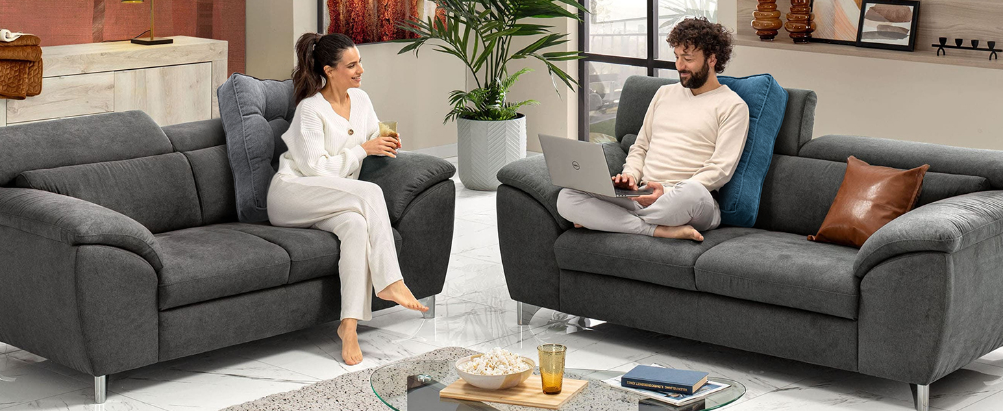 square cushions for back support on couch or floor