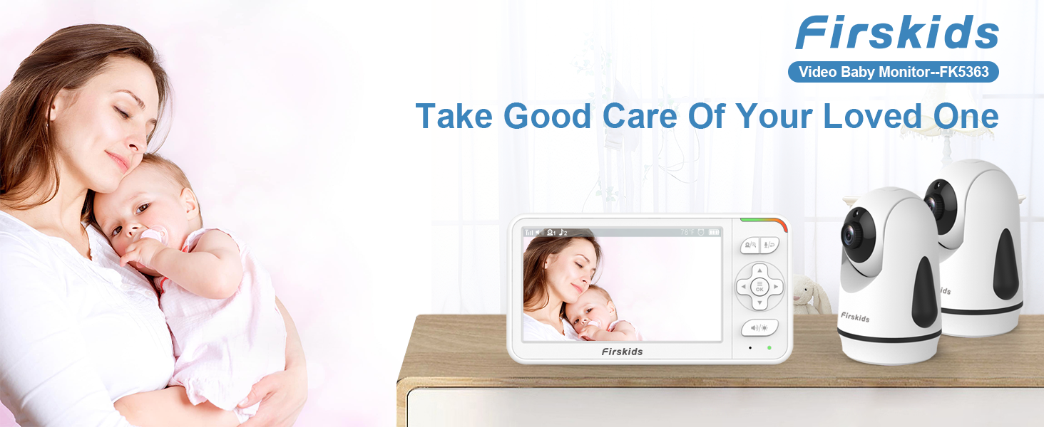 baby monitor with 2 cameras