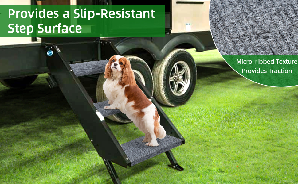 Xenjum 22 Inch RV Step Covers 3 Layers Wrap Around RV Step