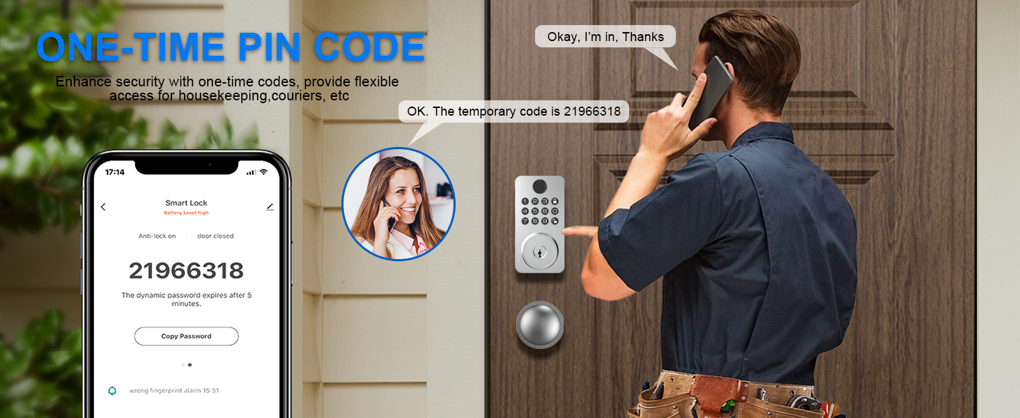 door lock with code