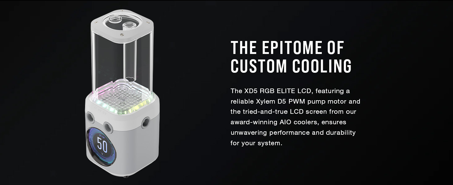 D5 pump reservoir, LCD water cooling pump, Custom cooling pump