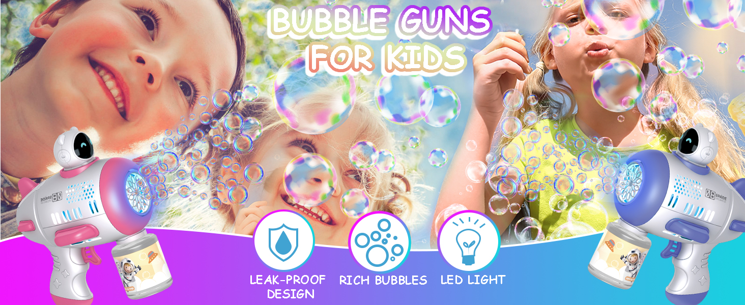 Bubble guns for kids