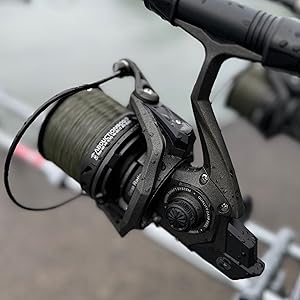 Amazon | [CarpQuest] スピニング ビッグピットリール