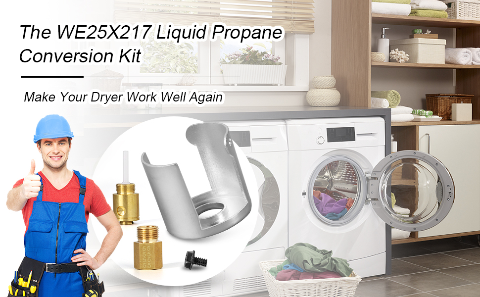 WE25X217 Natural Gas to Liquid Propane Conversion Kit, LP