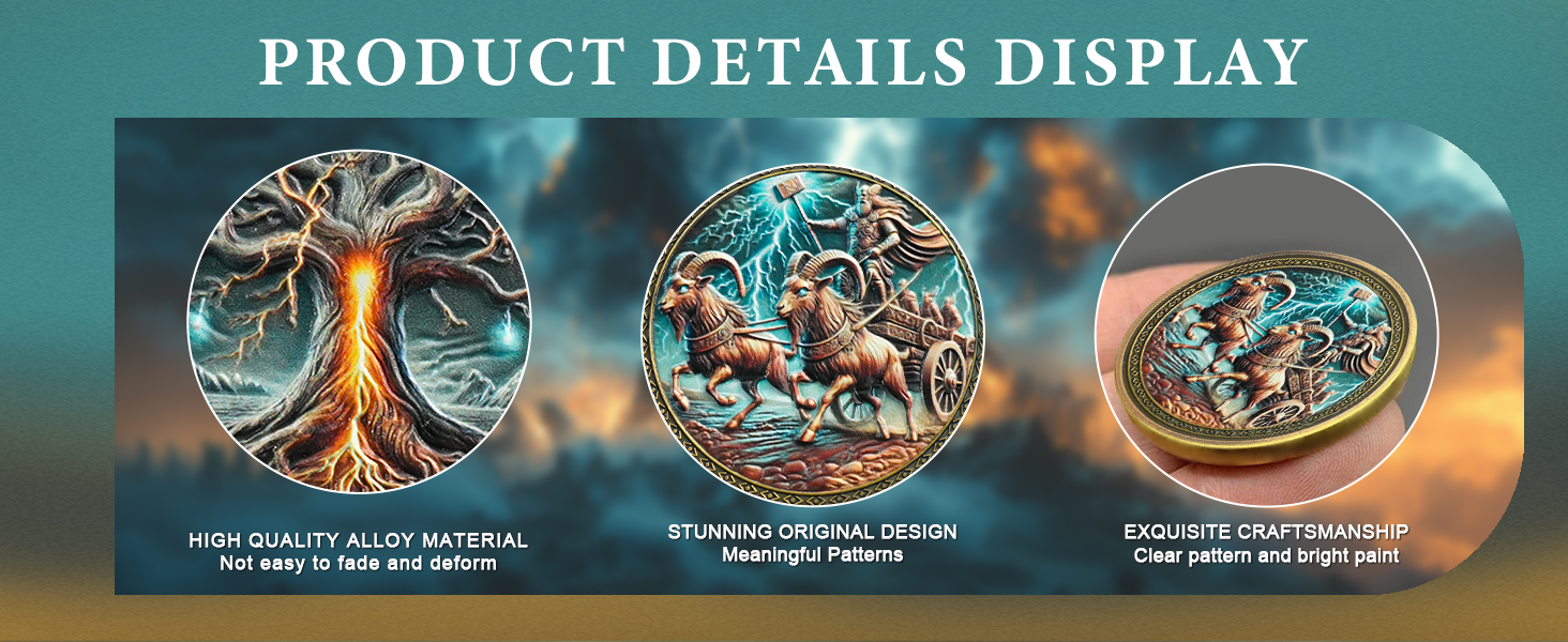 vking gifts, thor coin