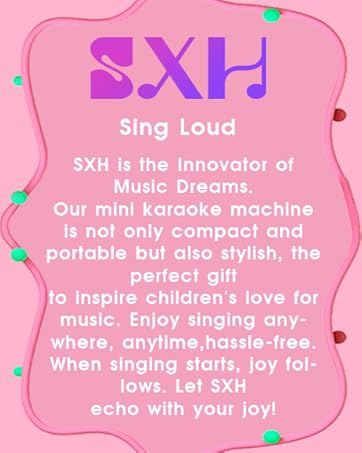 Mini karaoke machine for kids