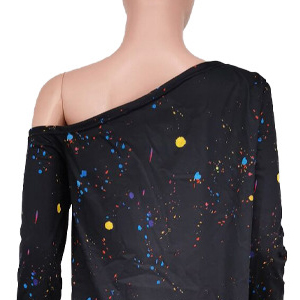 one shoulder seatshirt for women
