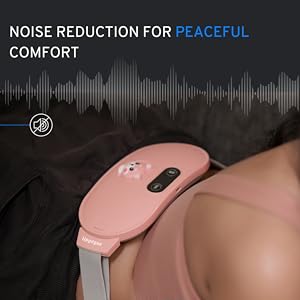 noice reduction for peaceful comfort for period cramp relief massager