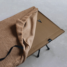 BROOKLYN OUTDOOR COMPANY チェアカバー 2個セット 寝袋用保存袋がフリース素材でクッションに大変身！フリース素材