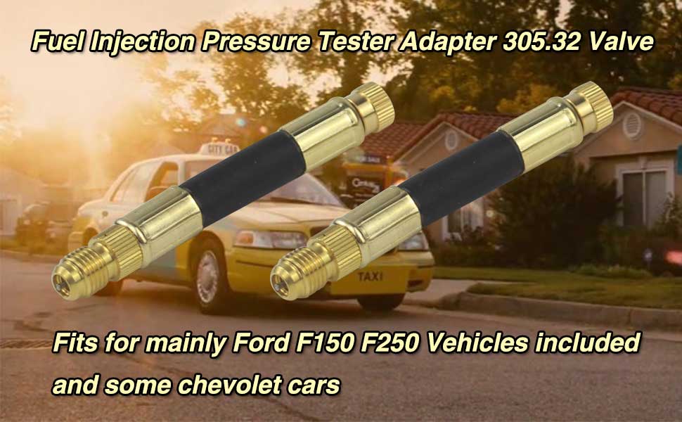 Fuel Injection Pressure Tester Adapter Ford Adapter 305.