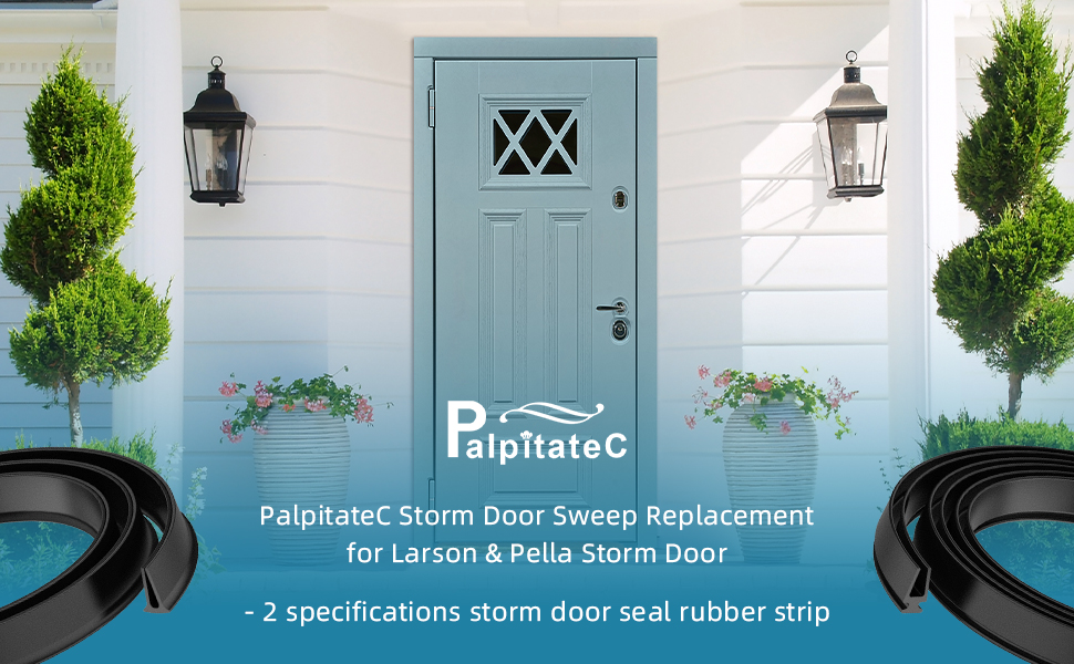 PalpitateC Storm Door Sweep Replacement for Larson & Pella Storm Door