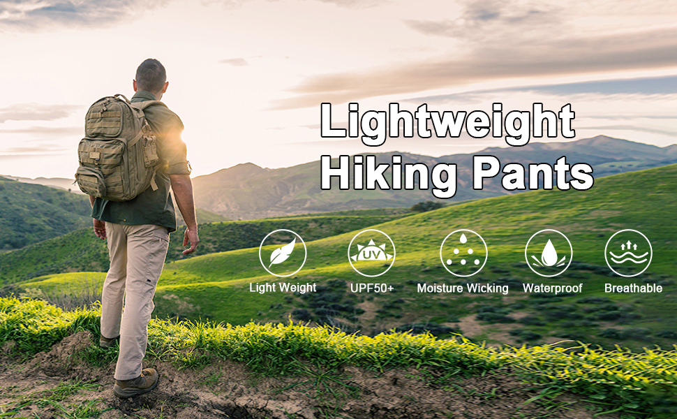 Lightweight hiking pants