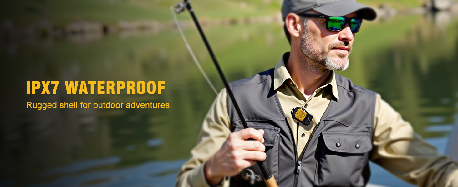 IPX7 Waterproof