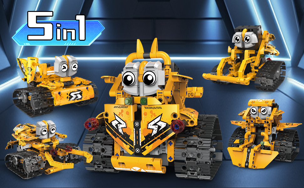 Amazon.com: EasyAgo STEM Robot Toy Model Car Kits - Blocks
