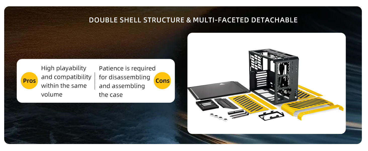 Inner frame+outer shell