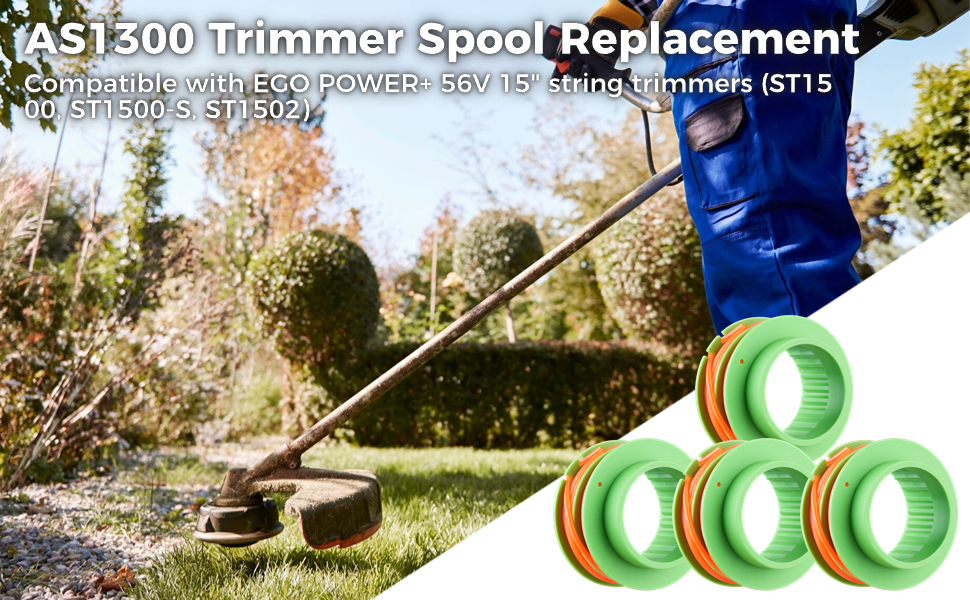 Spool & Line for EGO Weeder AS1300 ST1500 ST1500S ST1502