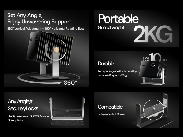 Amazon.com: Valerion Desktop Gimbal Stand for VisionMaster