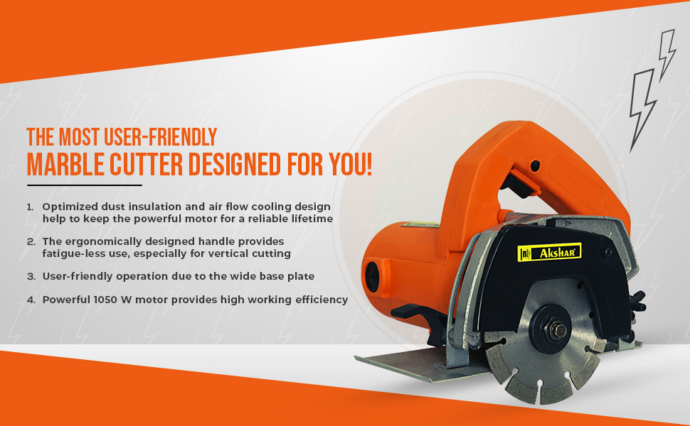 AKSHAR INDUSTRIES Marble Cutter 4 inch Heavy Duty Multipurpose Powerful