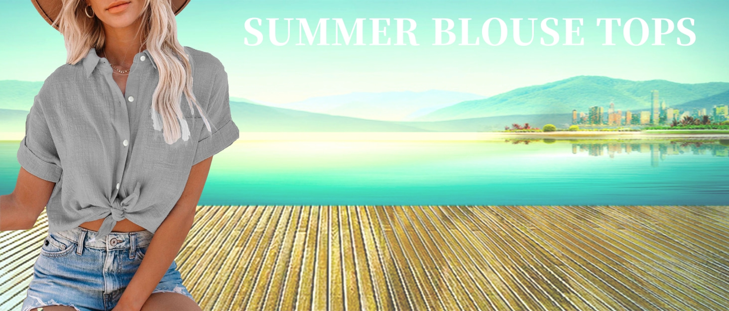 Women's V Neck Linen Cotton Short Sleeve Solid Color Button Up Shirts Casual Office Work Blouses Top