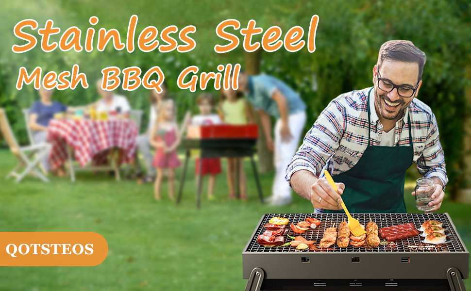 Stainless Steel Mesh BBQ Grill