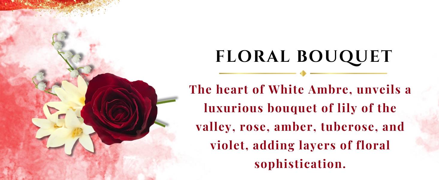 White Ambre lily of the valley scented alcohol free perfume oil