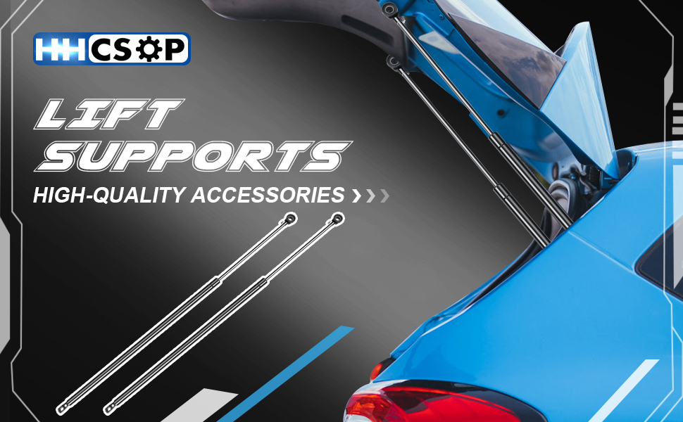 HHCSOP Rear Hatch Lift Supports Tailgate Liftgate Shock Strut Gas Spring for