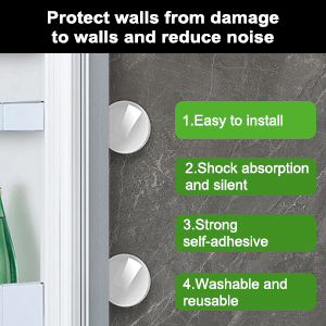 Simple installation.Shock absorption and silent.Washable and reusable