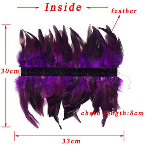 feather shrug shawl