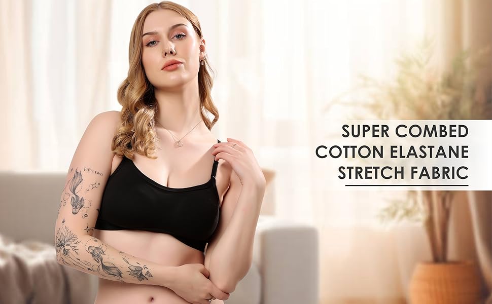 Women's Cotton Sports Bra Women's Cotton Sports Bra Active Wear Bra Women's Gym Regular Sports Bra