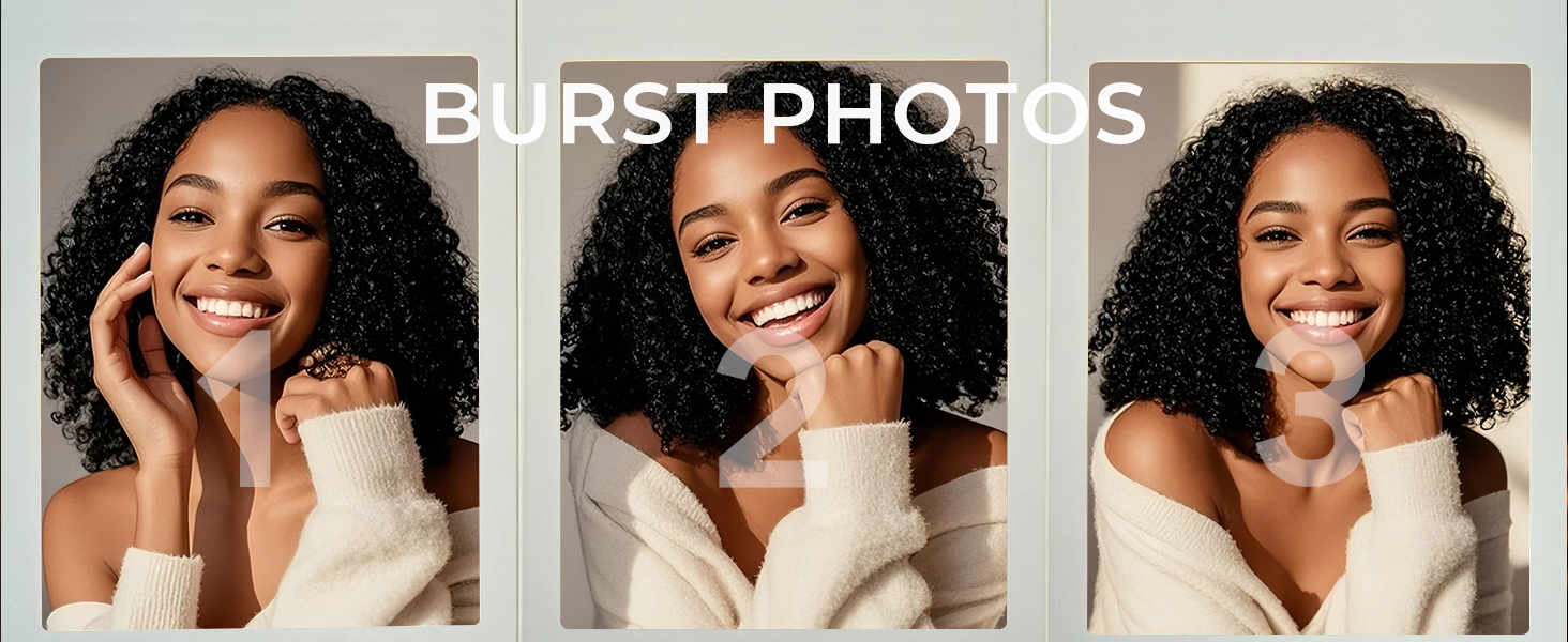 4k point and shoot camera burst mode