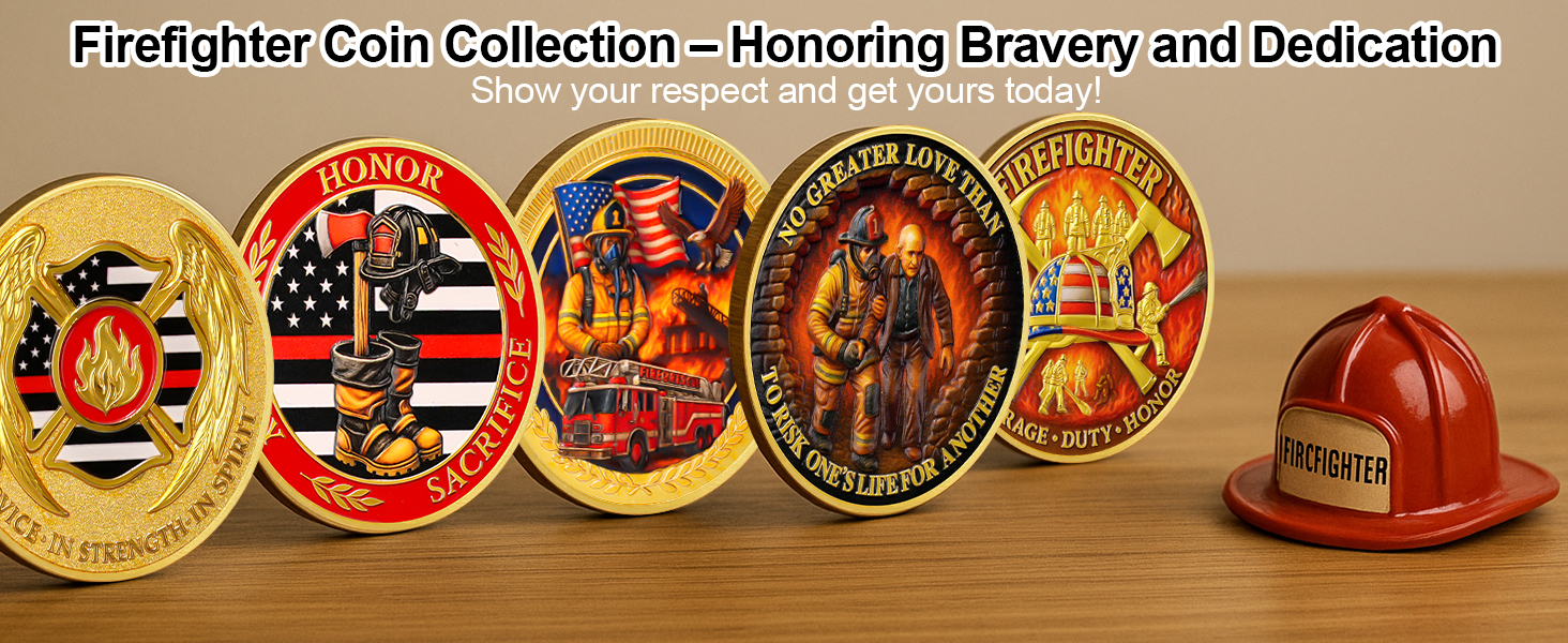 Firefighter Challenge Coin