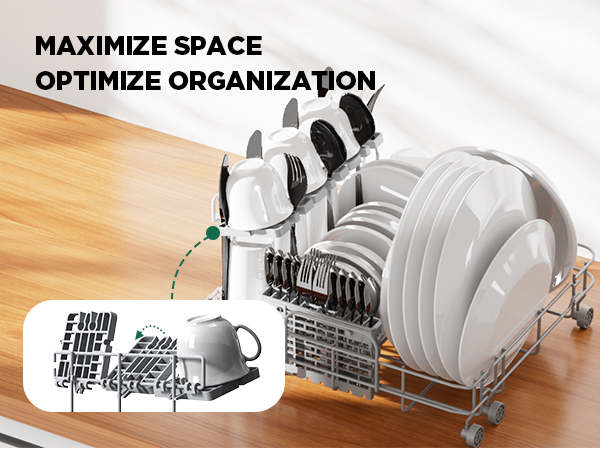 Maximize space, optimize organization