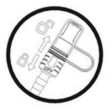 water backpack with valve dust cover