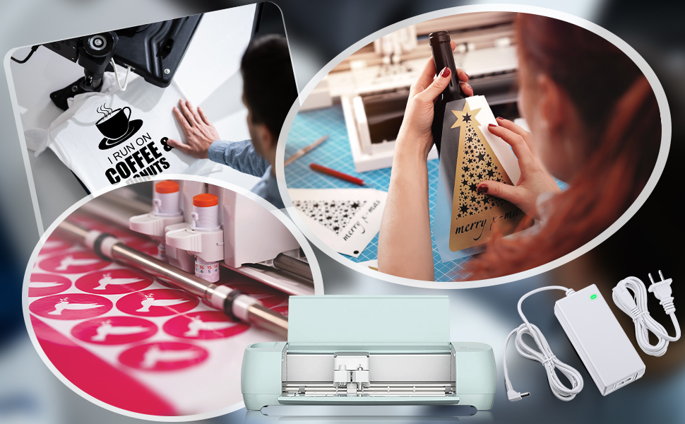 Enhon Power Cord Replacement Compatible with Cricut Explore