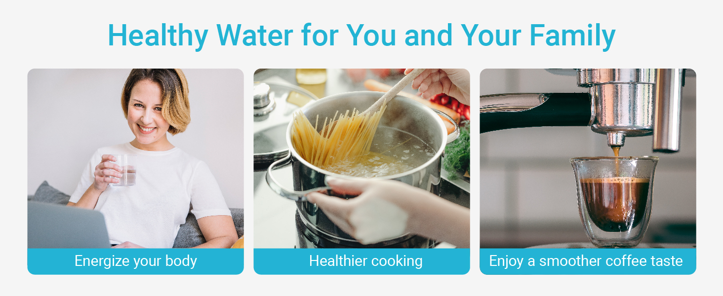 AQUA CREST Faucet Filter Replacement, Replacement for Brita